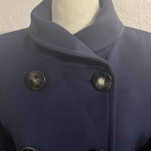 Derek Lam 2016 Fall RTW Collection Double Breasted Jacket with Fur Pockets sz 4 - Picture 3 of 14